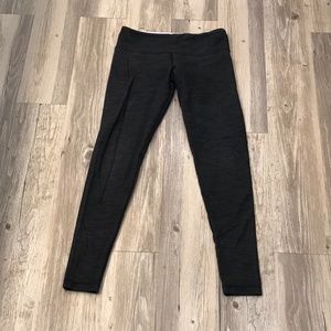 Lululemon Wunder Under Black Denim Leggings Sz 6